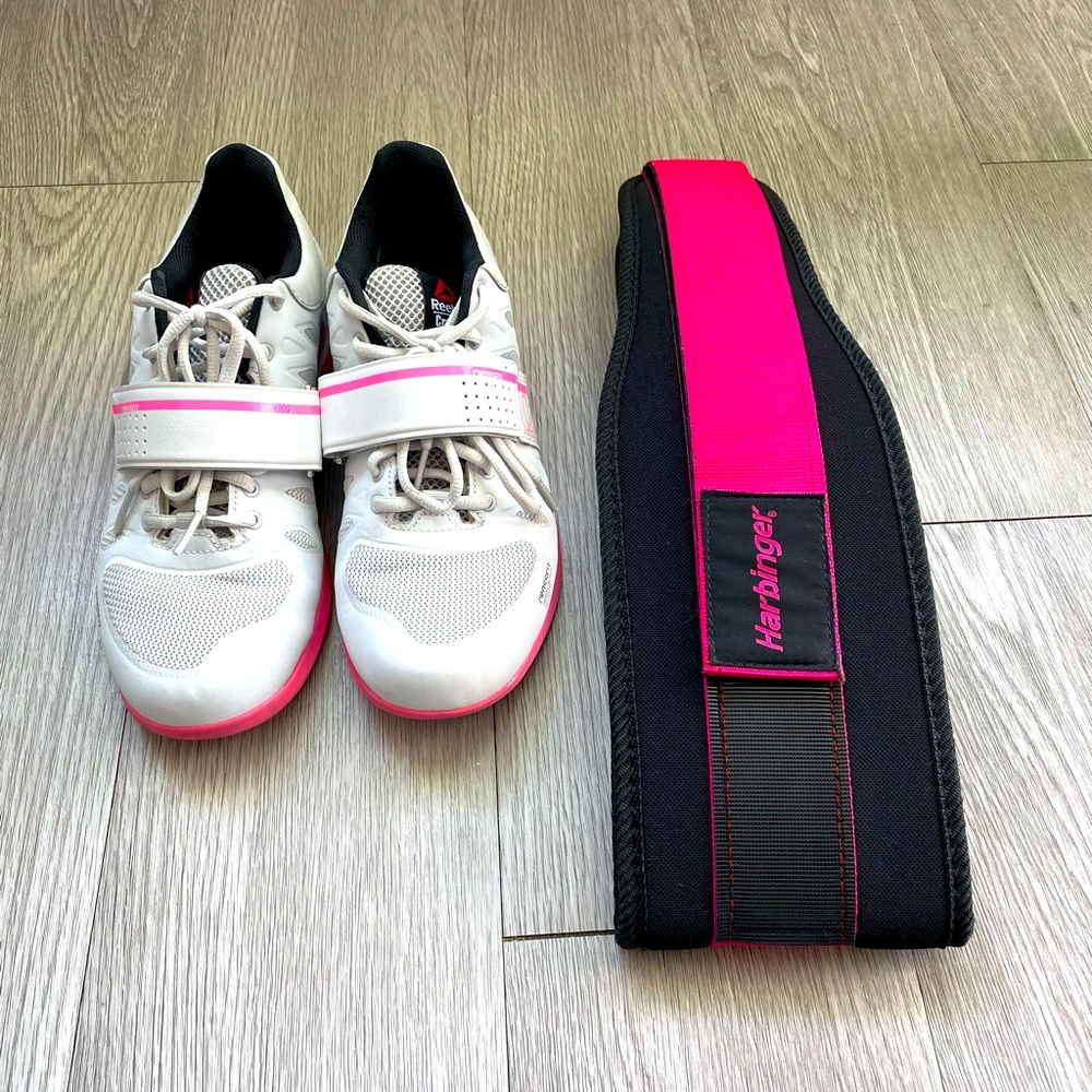 CrossFit Bundle - Reebok Lifters and Harlinger Weight Belt